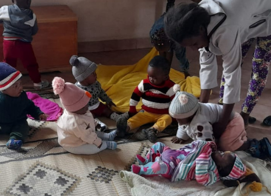 I collaboratori di UMBRAGROUP per le mamme di Mathare